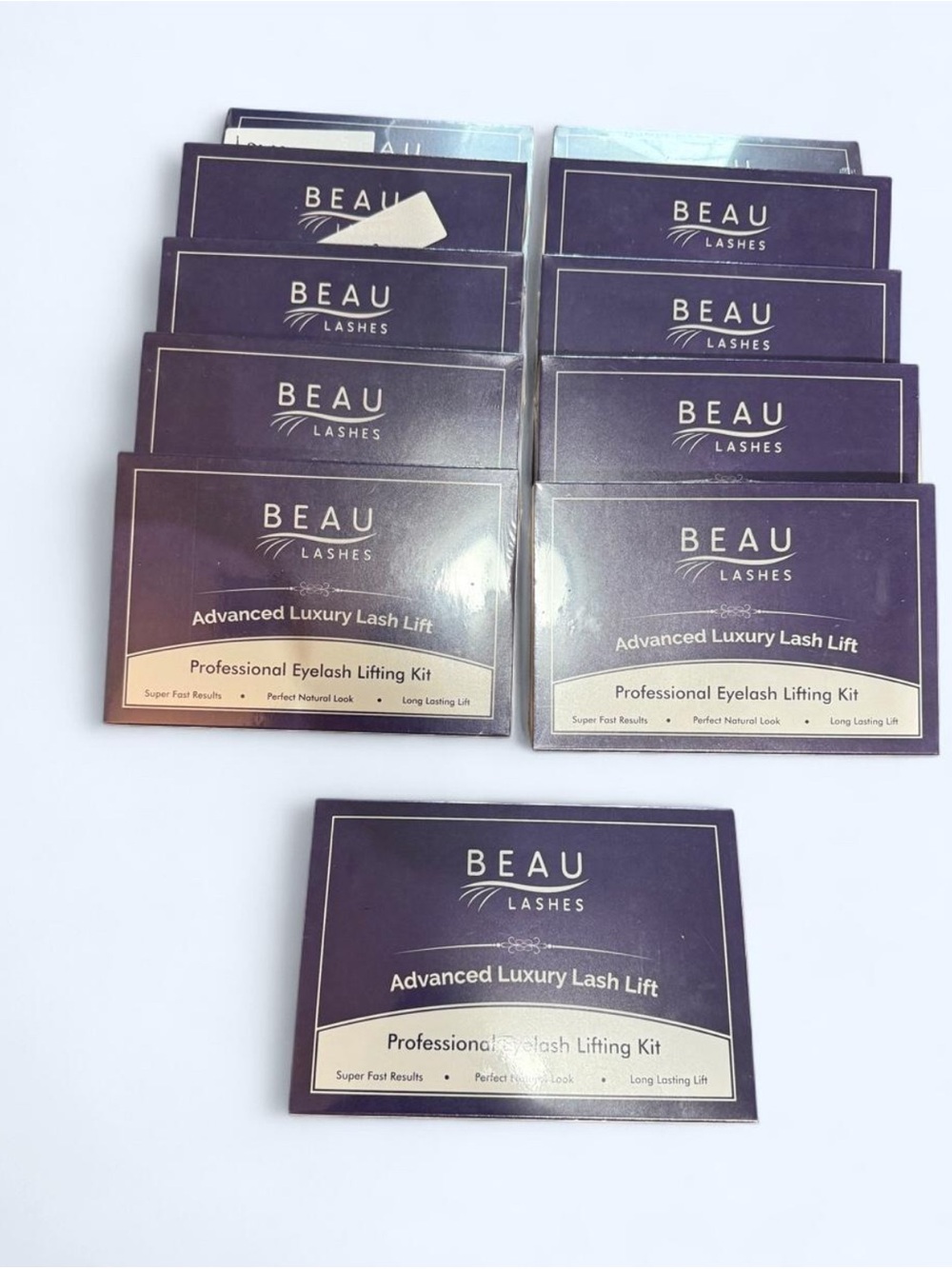 💎BEAU Lashes - 11 Box BUNDLE💎New In Box - Advanced Luxury Lash Lift Kits